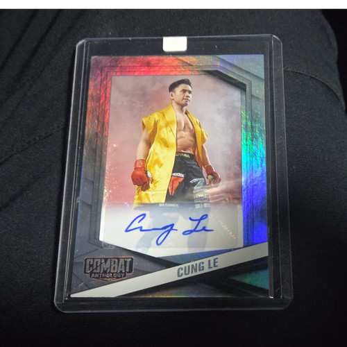 Panini 2023 Combat Anthology Cung Le Autograph Trading Card #36