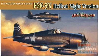 CHC5080 1:72 Cyber Hobby F6F-5N Hellcat  - Wing Tech Series