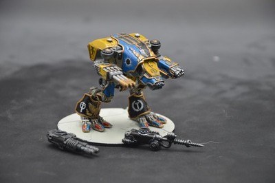Warhammer Titanicus/Imperialis Warhound Scout Titan Magnetized/Painted Lot3