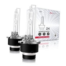 Xenon HID Headlight Bulbs - 6000K 35W High Low Beam 42402 D4S 6000K White