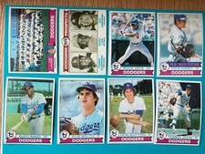 1979 topps baseball Los Angeles Dodgers complete team set (28)  NM to NM/MT