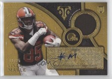 2015 Topps Triple Threads Rookie Relics Gold 12/25 Vince Mayle Auto k5n
