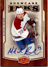2006-07 Flair Showcase MICHAEL RYDER Montreal Canadiens AUTO MINT Condition