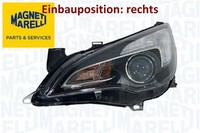 Magneti Marelli 710301262204 Hauptscheinwerfer Rechts Scheinwerfer FüR Opel