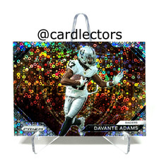 2023 Panini PRIZM DAVANTE ADAMS Fireworks #F-21 No Huddle Silver Disco RAIDERS
