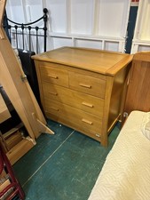 Mamas and Papas Ocean Solid Oak Chest of Drawers and Changer