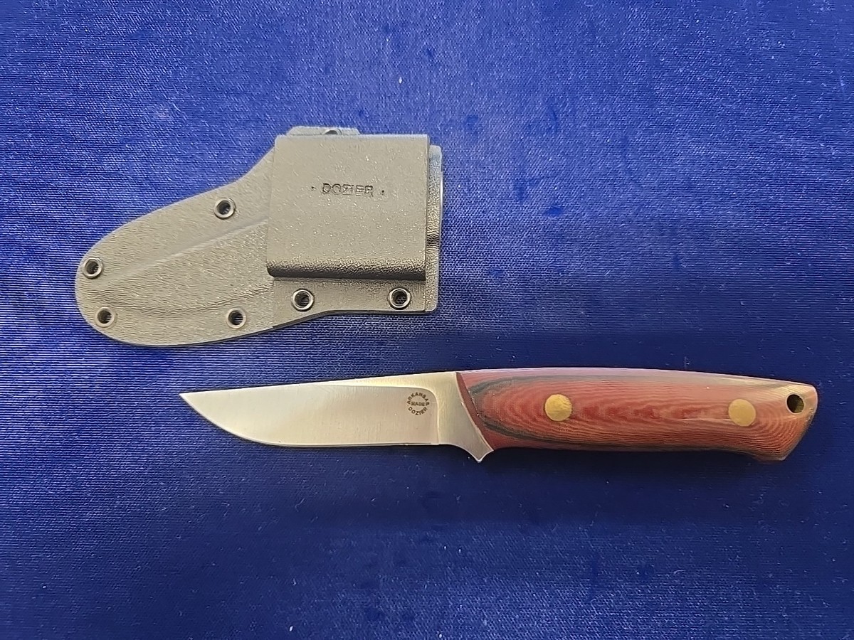Bob Dozier Kephart Style Arkansas Made Knife w/Sheath | eBay