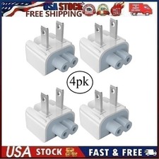 4pk AC Power Wall Plug DuckHead For Apple MacBook Pro Air Adapter Charger