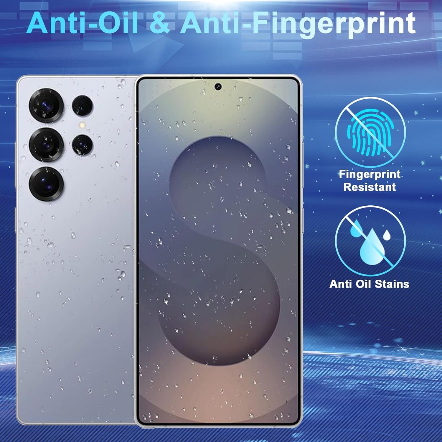 [2+2 Pack] Privacy for Galaxy S25 Ultra-6.8 Inch, s25ultra-privacy-fkDAMN65RH 