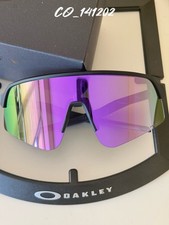 Oakley Sutro Lite Sweep OO9465 Matte Black Prizm Purple Lens Sunglasses NEW