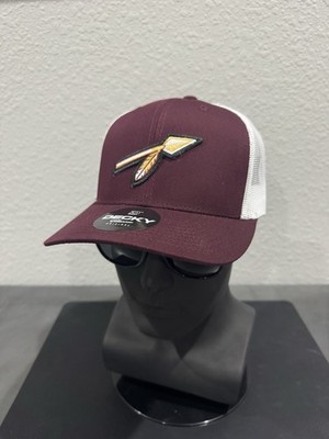 Retro Throwback Washington Redskins Arrow Logo Adult Trucker Snapback Hat NEW