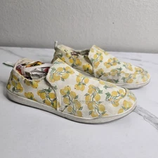 Vionic Beach Malibu Slip-On Sneaker Lemons Womens Size 8.5 Walking Beach Resort