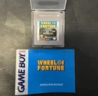 Wheel of Fortune Nintendo Game Boy DMG Cartridge w/ Manual & Case GameTek