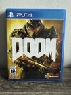 Doom - CIB w/ INSERTS (Sony PlayStation 4, 2016) PS4 TESTED AND WORKING