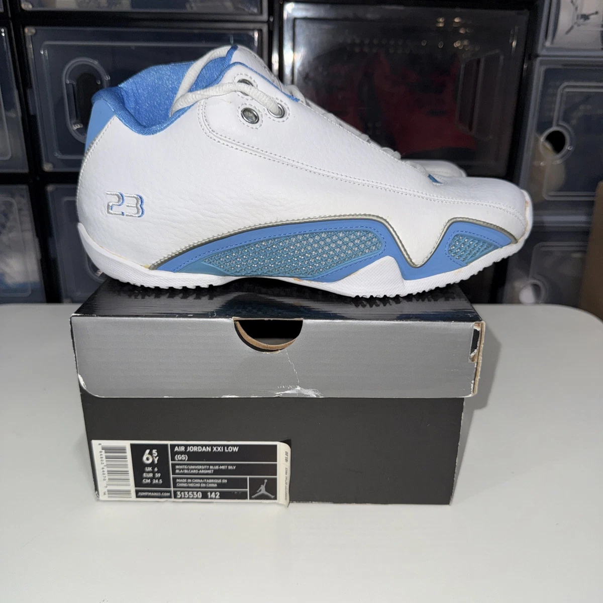 Jordan 21 Low University Blue for Sale | Authenticity 