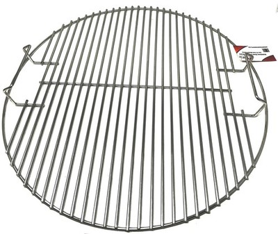22'' Stainless Steel Upgraded Cooking Grate for Weber Kettle, Recteq Bullseye ...