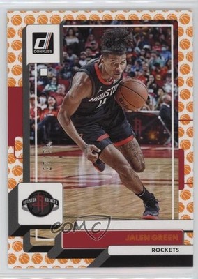 2022-23 Panini Donruss Basketball 27/75 Jalen Green #150 7y2