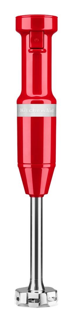 KitchenAid 5KHBV83EER Immersion blender 180 W Red, Stainless steel