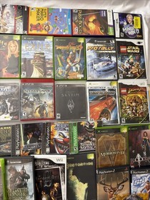 vintage Video Game Lot 53 CIB + 26 Games Switch Ps2 Ps1 Xbox Ps3 Wii 80+ Games!