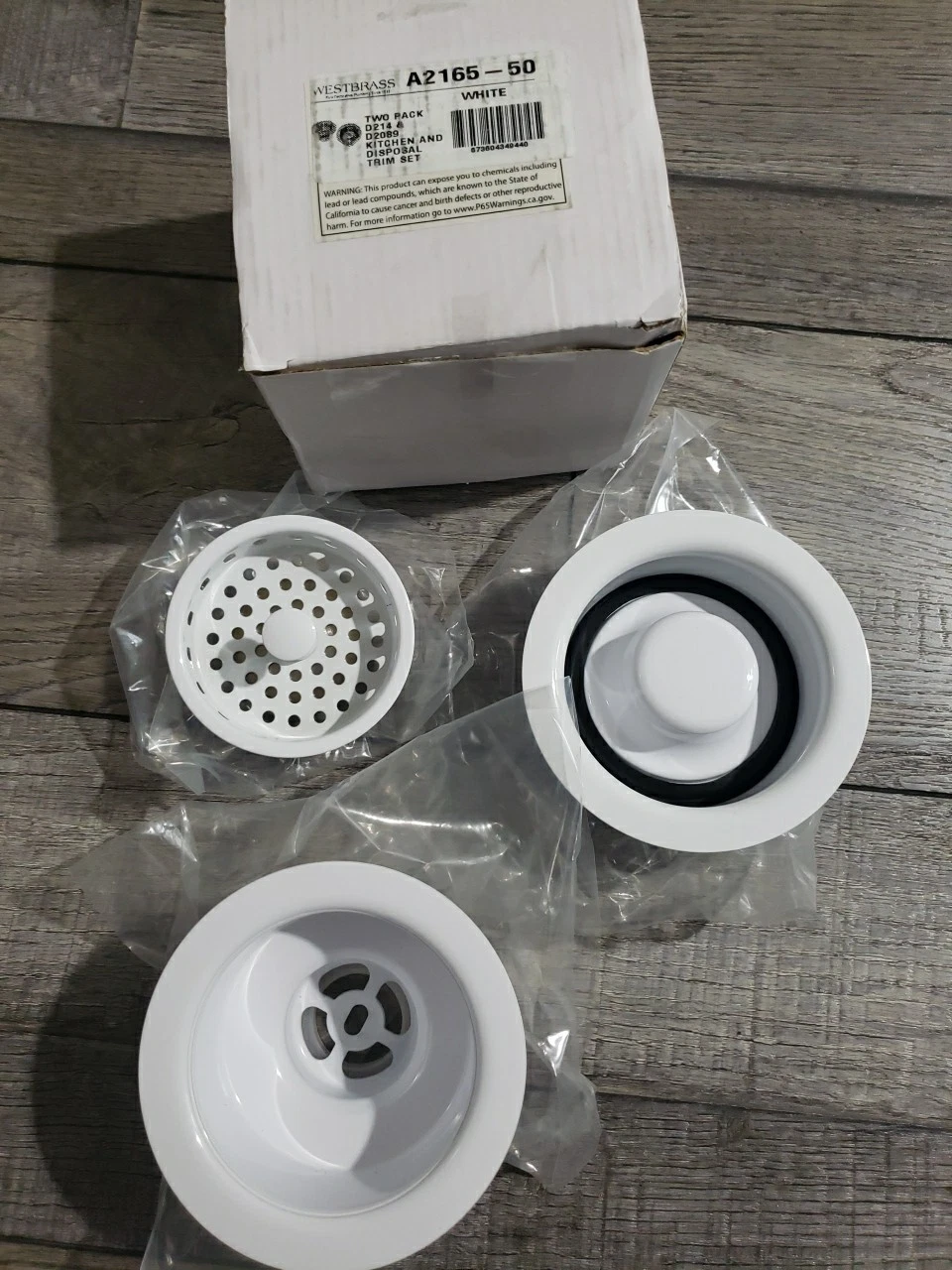 Westbrass A2165-50 4-1/4" OD Post Style Large Kitchen Basket Strainer with Was..
Opens in a new wind