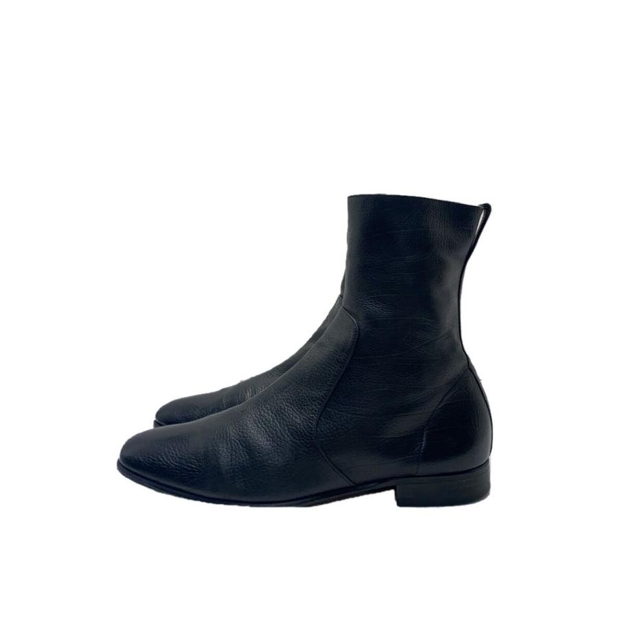 Stivali Yves Saint Laurent tacco pelle nero taglia 41 uomo autentici