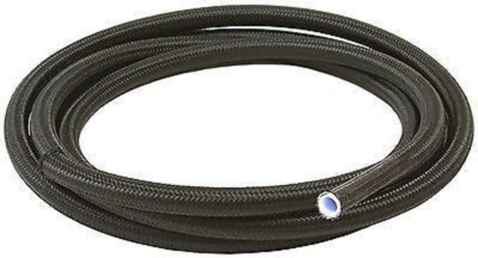 Aeroflow AF250-10-6M Black Braided Teflon Hose-10AN SS 6M Clamshell 16.1mm OD
