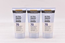 Lotof3 Neutrogena Ultra Sheer Sunscreen Lotio...