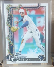 Topps 2025 Holiday Bobby Witt Jr. Kansas City Royals MLB Holiday Variation #H100