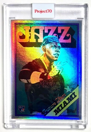 2021 Topps Project 70 ~ Jazz Chisholm ~ Rainbow Foil ~ 16/70