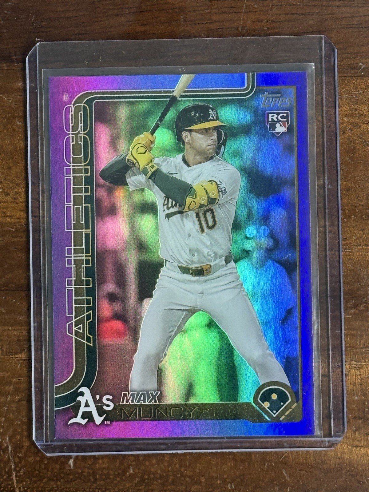 2025 Topps Baseball Max Muncy #US250 Rookie Purple /250 - Athletics