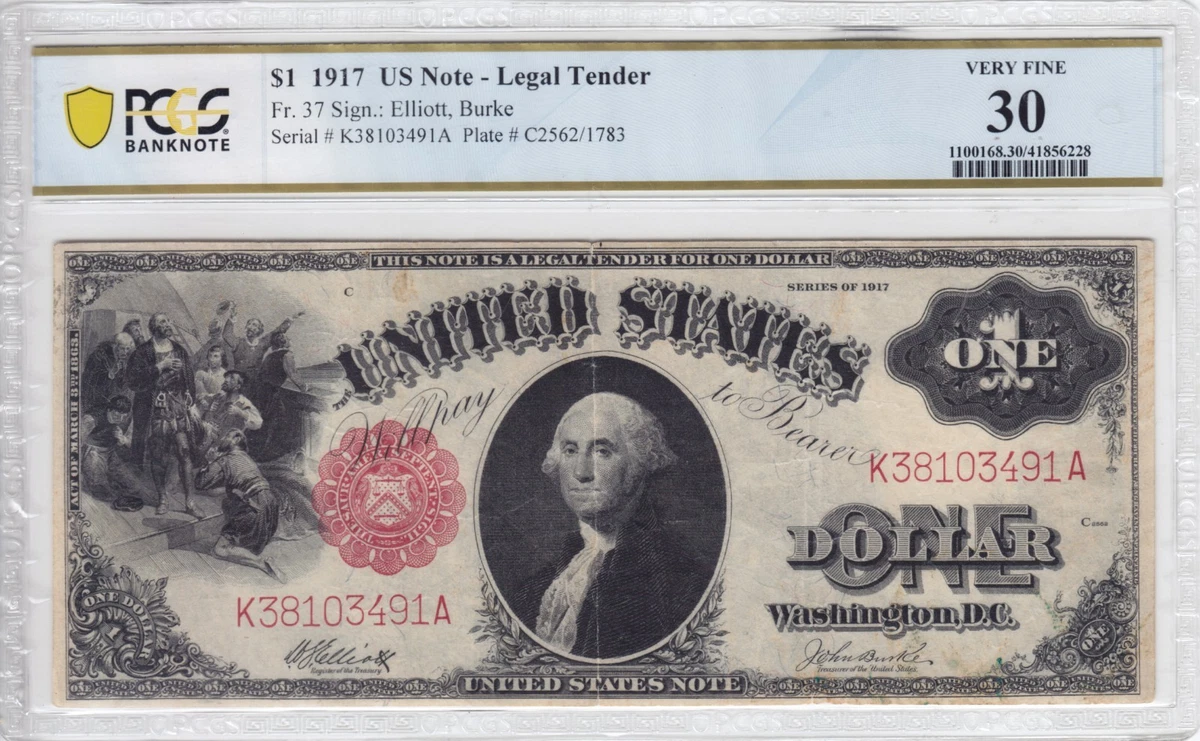 Circulated $1 1917 Year United States Large Size Notes for sale | eBay