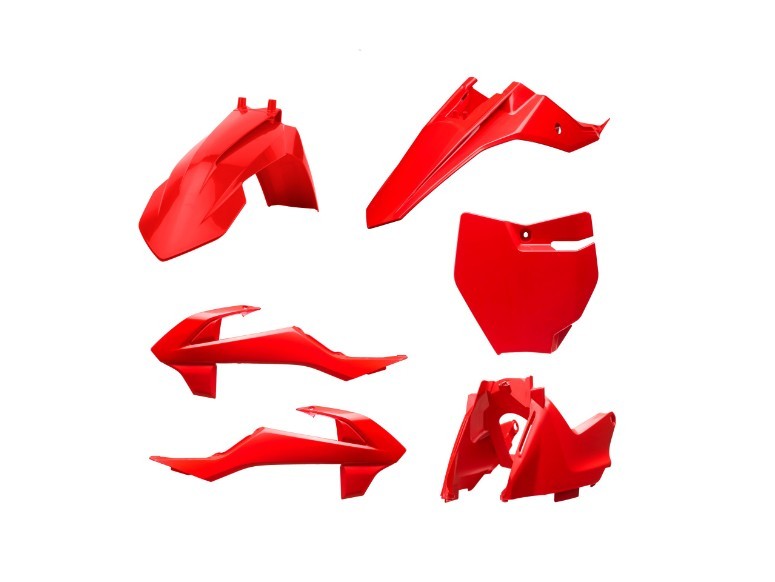 Polisport Plastic Kit Fits KTM SX 65 16-23 GasGas MC 65 21-23 Red