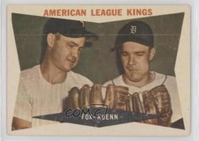 1960 Topps American League Kings ( ) (Gray Back) Nellie Fox Harvey Kuenn HOF fm0