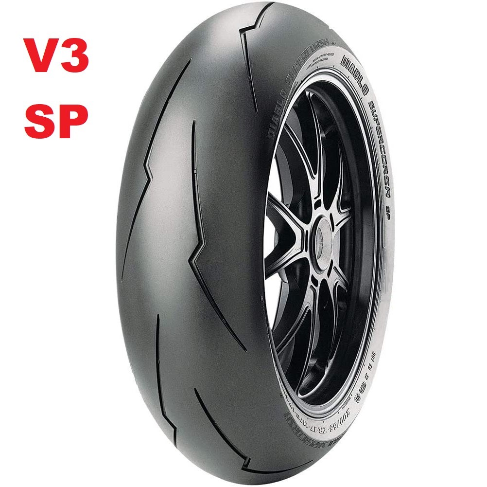 Motorcycle Tyre Pirelli Diablo Supercorsa V3 SP 200/55 ZR17 E-Spec Rear Ducati