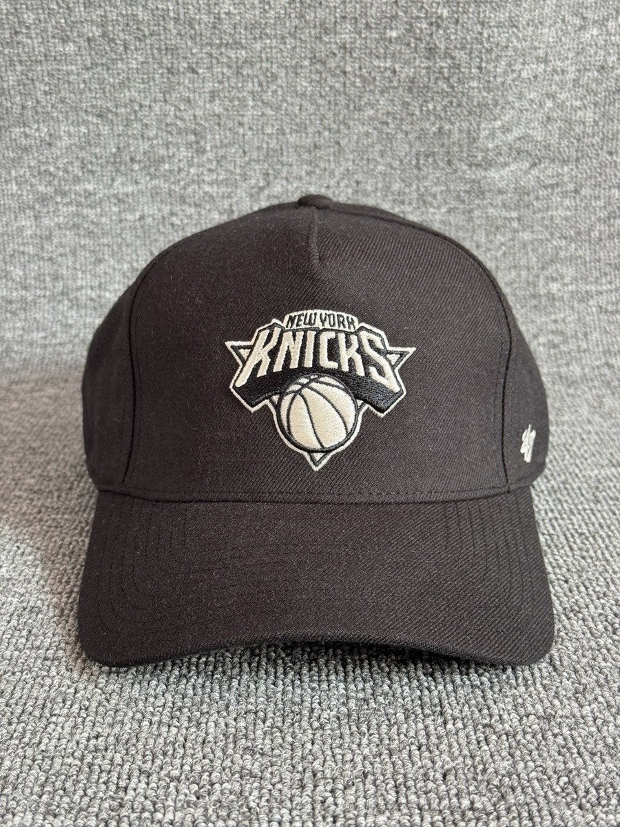 '47 Brand New York Knicks NBA Strapback Cap Brown Black OSFA