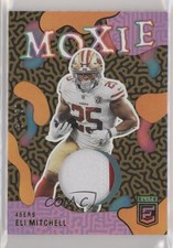 2022 Panini Donruss Elite Moxie Prime 9/49 Elijah Mitchell Eli #MO-17 s1i