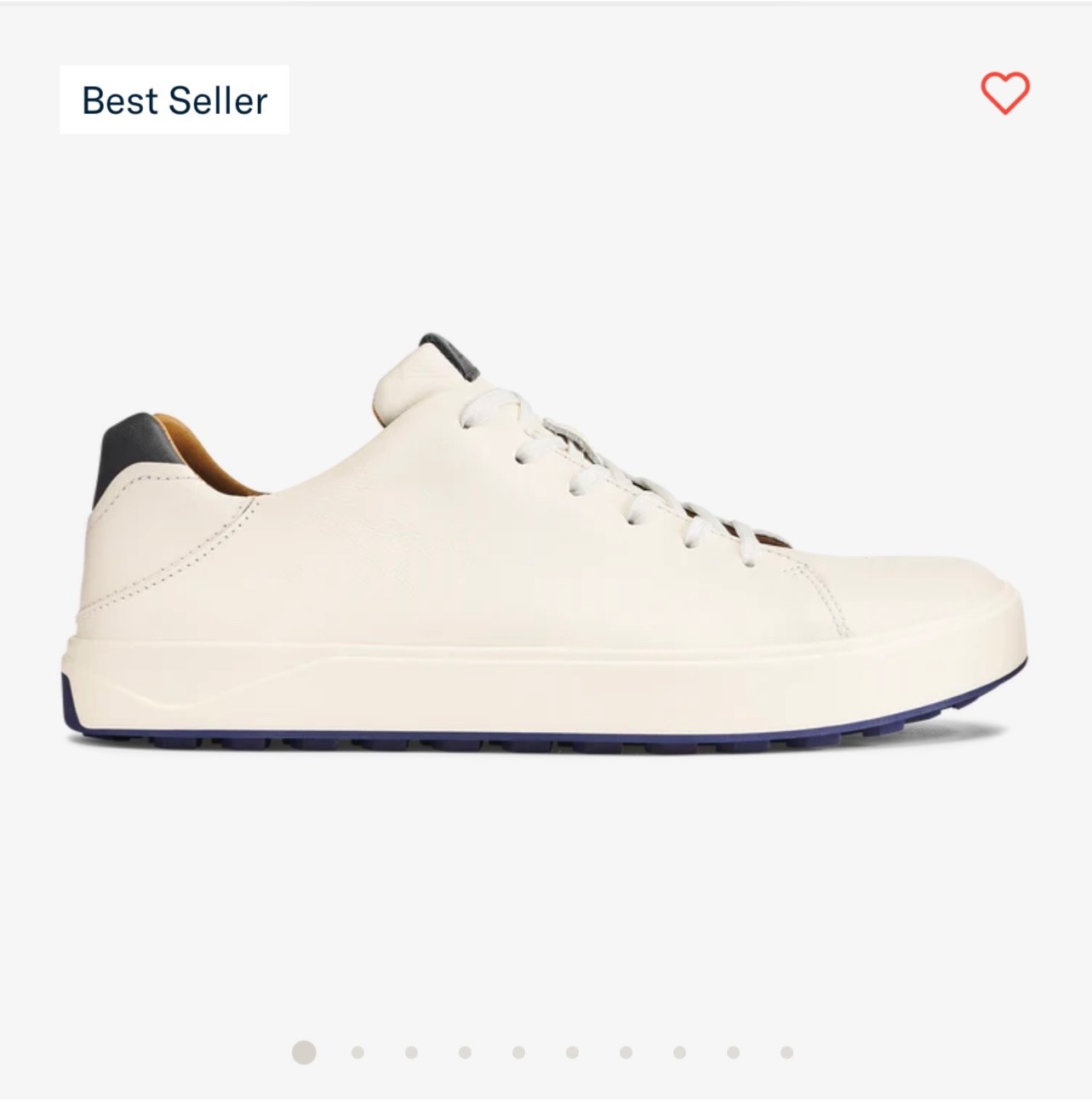 Brand New Olukai Wai’alae White/Navy blue  Size 12 Mens Golf Shoes $175