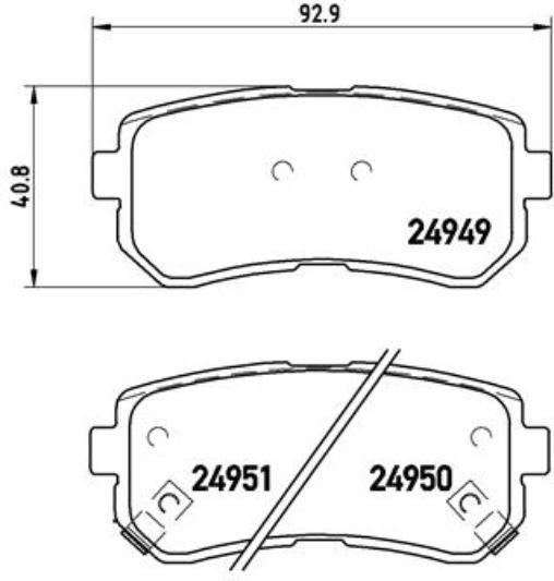 Plaquettes Brembo P 30 046 pour restaurer le freinage réactif de votre voiture