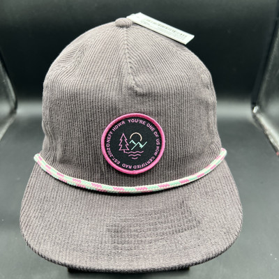 Neff Certified Rad Corduroy Cap Hat One Size Fits All Adjustable Snapback NWT