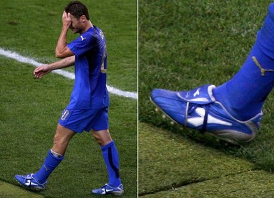 DIADORA TOTTI 2006WORLD CUP CHAMPION MODEL MAXIMUS RTX14 ! SUPER RARE!