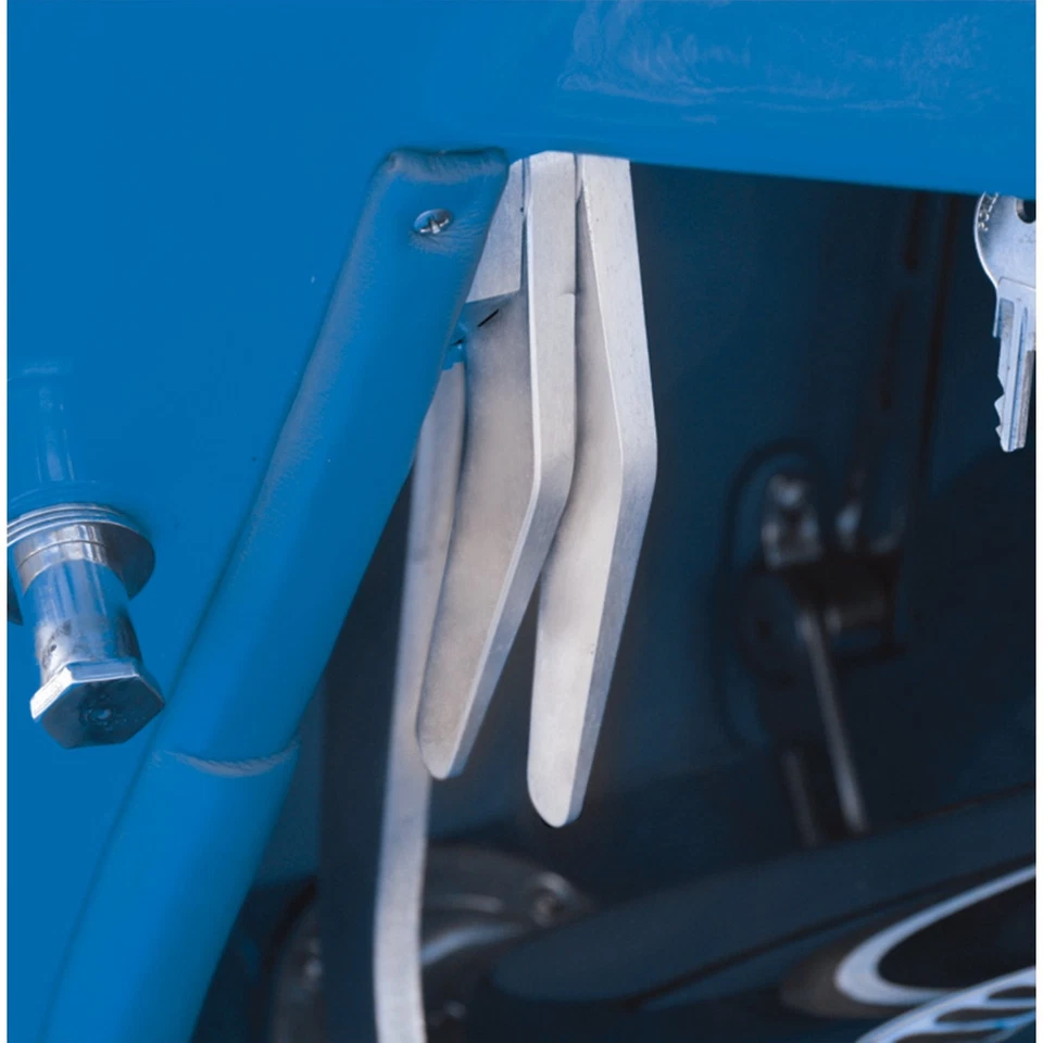 Chrome Latch Release System with Cable And Housing Trunk & Hood Street Rod Truck - Image 4 of 4