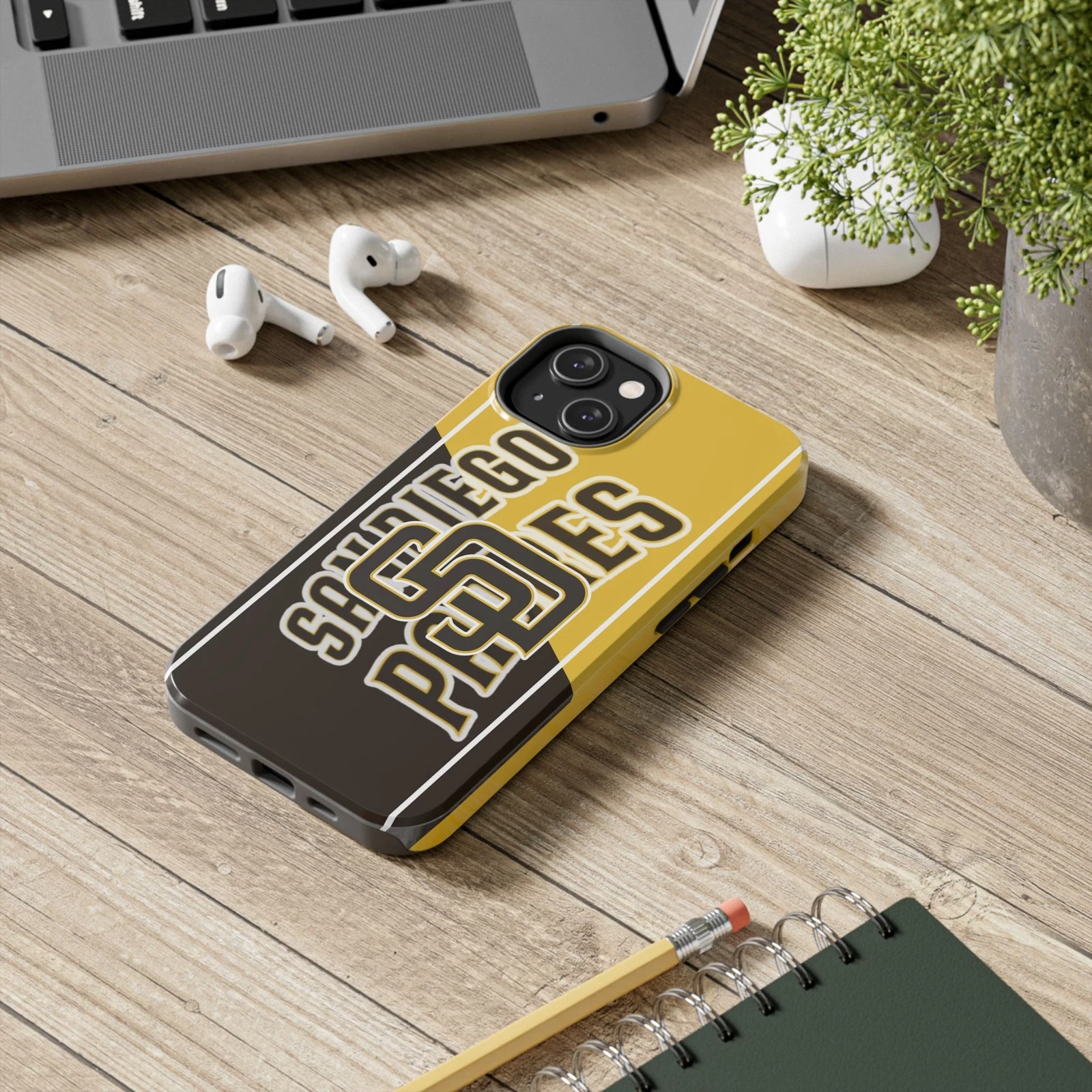 San Diego Padres Phone Case, Baseball Fan Gift Samsung Galaxy Apple Iphone