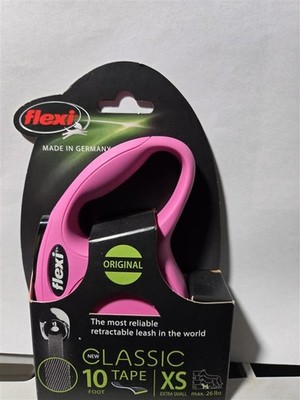 Flexi New Classic XS 10-Foot Tape Leash 26 lbs. Made in Germany
