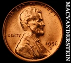 1956-D Lincoln Wheat Cent - Choice Gem Brilliant Unc  No Reserve  #J8309