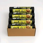 Doggy bags with tie handles Poo Bags For Dogs Pet Waste Bags Strong Large Poo