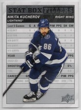 2023-24 Upper Deck Hockey Stat Box Fillers Insert U-Pick From Drop Down List