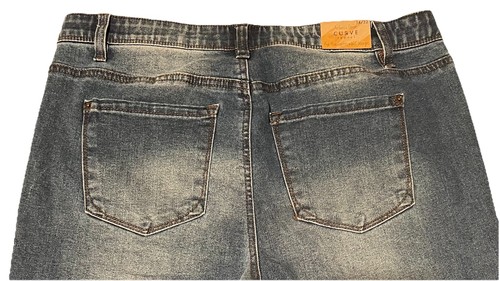 Curve Appeal Concealed Comfort, High Rise Jeans, Size 14/32, Inseam 26” NWT $88 - Picture 5 of 7