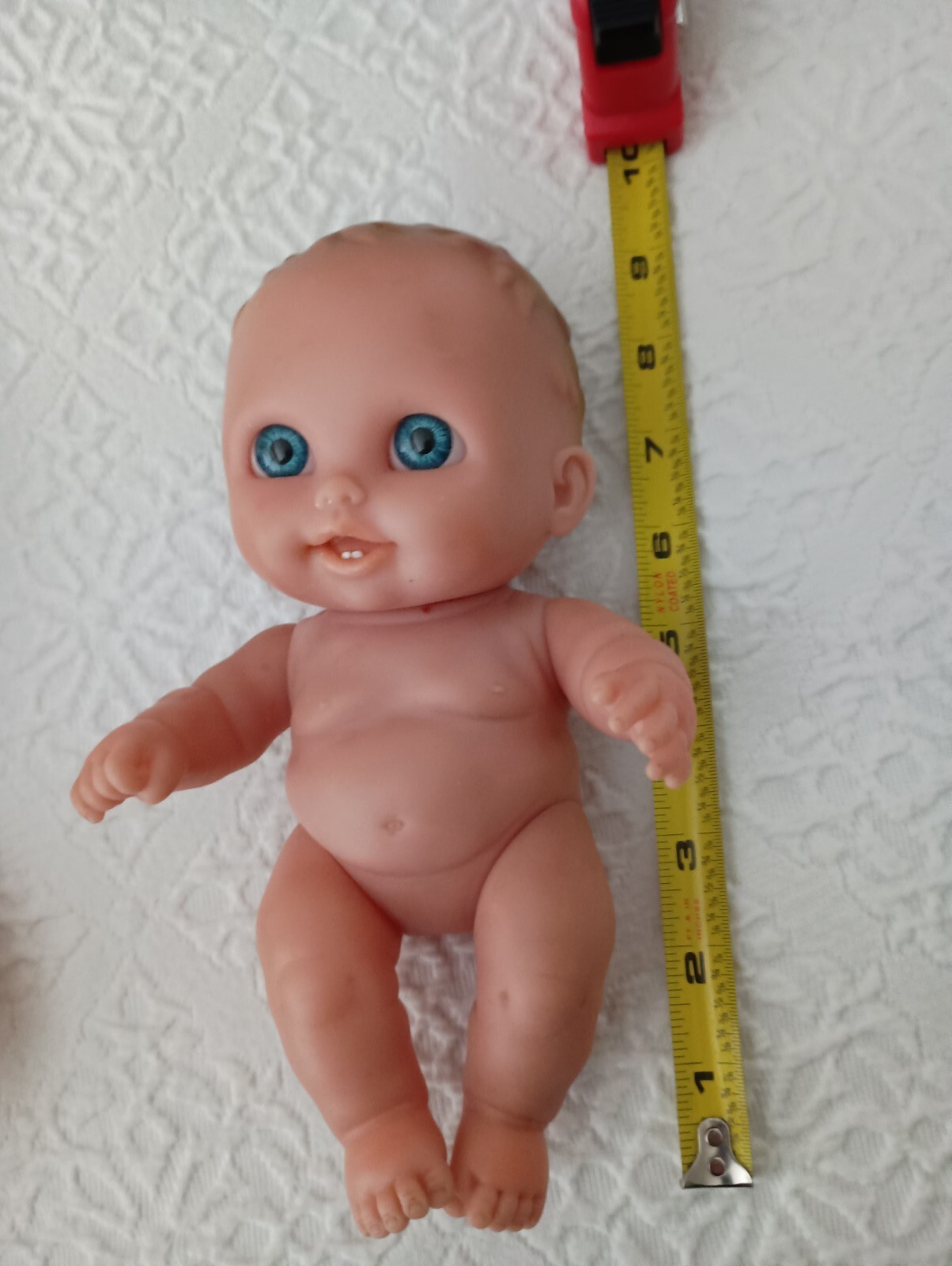 2 Berenguer Dolls Lots to Love and Cuddle Vinyl Jointed Blue Eyed Dolls