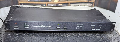 DBX 150 TYPE I noise reduction system with rack mounting tabs