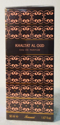 Khaltat Al Oudh Rasasi for Unisex Eau de Parfum 50ml New in Sealed Box